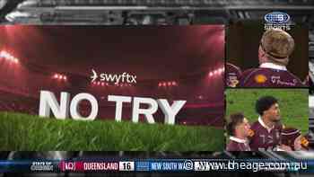 Try overturned for Queensland