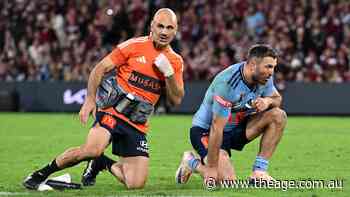 Will a bizarre Briton Nikora taunt be James Tedesco’s final Origin memory