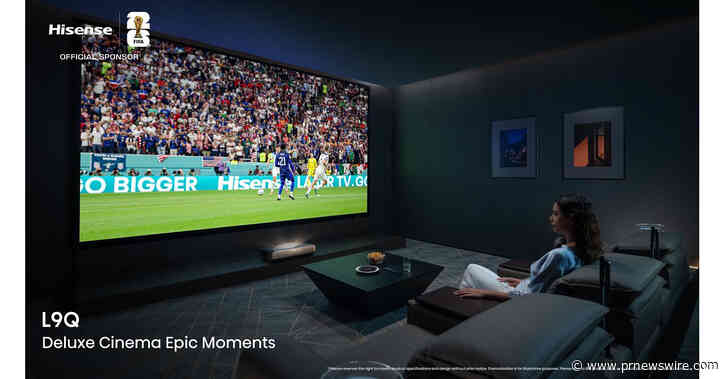 Hisense dělá z domova nejlepší místo pro sledování Mistrovství světa ve fotbale FIFA 2026™