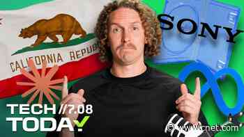 Sony to End Game Discs, Anthropic's Deal With California and Meta Smart Glasses Rate Limits | Tech Today video