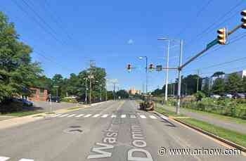 Redesign of lanes on S. Four Mile Run Drive seeks to reduce speeding, add parking