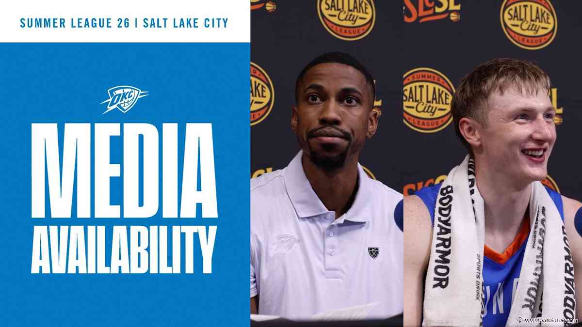 Coach Dixon and Josh Dix After Game 3 | SLC Summer League | Postgame Media | July 7th, 2026
