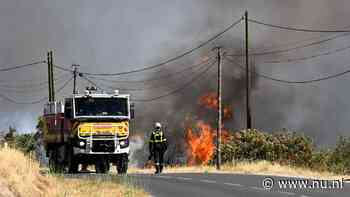 Franse brandweerman omgekomen door bosbrand, zorgen in Spanje en Portugal