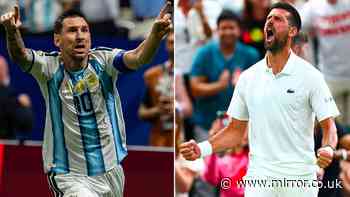 Novak Djokovic reply to Lionel Messi question says it all as duo keep breaking records
