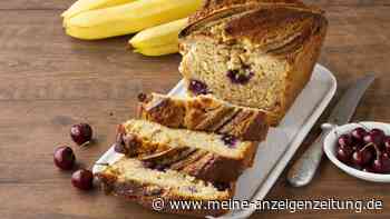 Kirsch-Bananenbrot: Saftiger Sommerkuchen mit Bananen und Kirschen für den Klassiker mit Twist