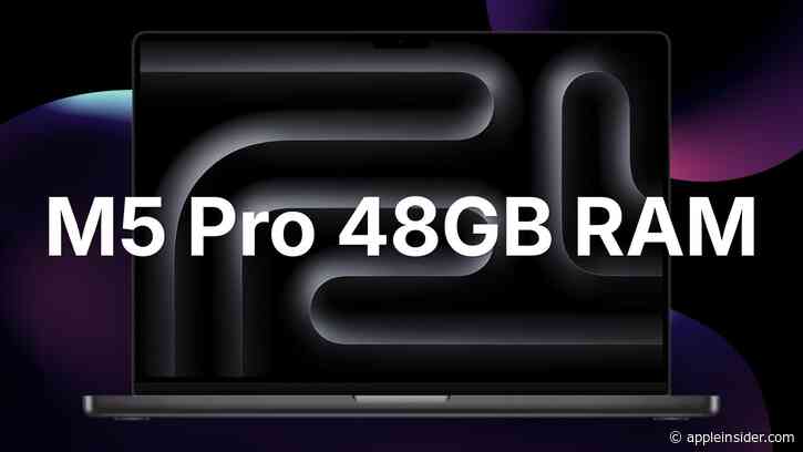 Apple's M5 Pro 16-inch MacBook Pro with 48GB RAM plunges to $3,049