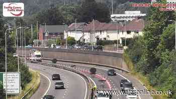 Delays expected on A470 near Cardiff as lane closures in place for several days