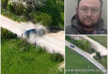 ‘Arrogant’ sex offender back behind bars after dramatic police chase ends in crash