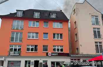 FW Hagen: Brand in Gastronomiebetrieb