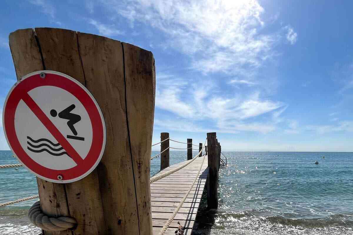 Cette plage à l’entrée de Saint-Tropez est interdite à la baignade jusqu’à nouvel ordre