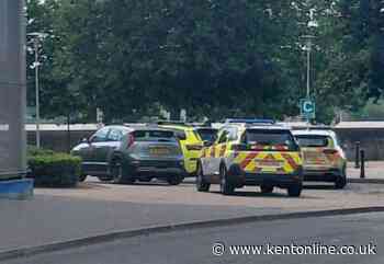 Emergency services descend on shopping outlet