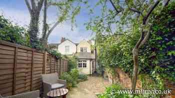 One of Britain's narrowest homes is now on sale with bedroom no wider than a Tube carriage