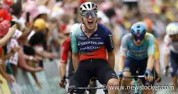 Meteen raak voor Olav Kooij: Nederlander wint op overtuigende wijze eerste massasprint in Tour