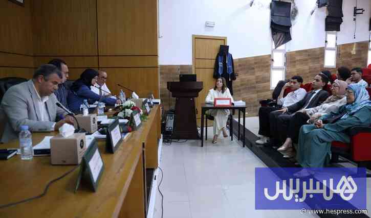 خولة الزين تنال دكتوراه بمقارنة هسبريس وا