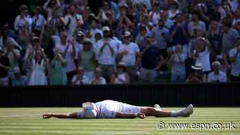 British wild card Fery shocks 9-seed at Wimbledon