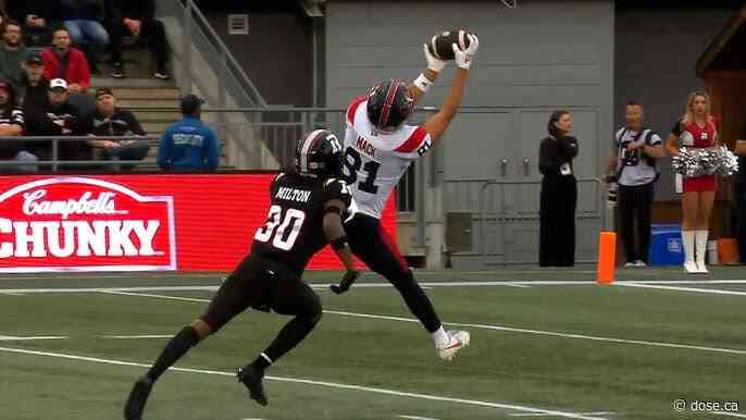 Austin Mack has a lot to say about the Alouettes