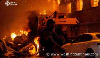 Russian attacks kill 4 across Ukraine, striking Kyiv for second straight day