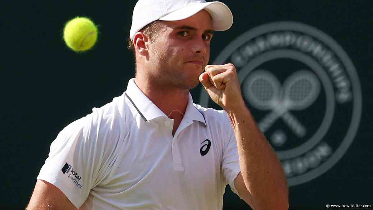 Fans worden gek op Wimbledon: Arthur Fery (23) met wildcard in halve finale