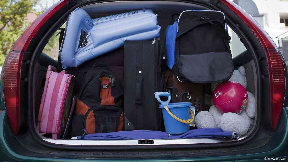 Ab in die Ferien: Auto überladen? So vermeiden Sie teure Bußgelder auf Reisen