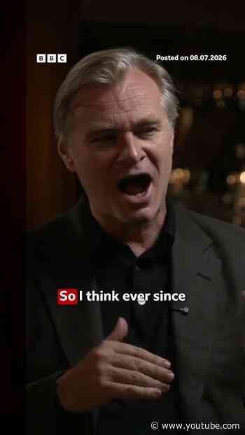Christopher Nolan on whether cinema is really 'dying'. #TheOdyssey #Film #BBCNews