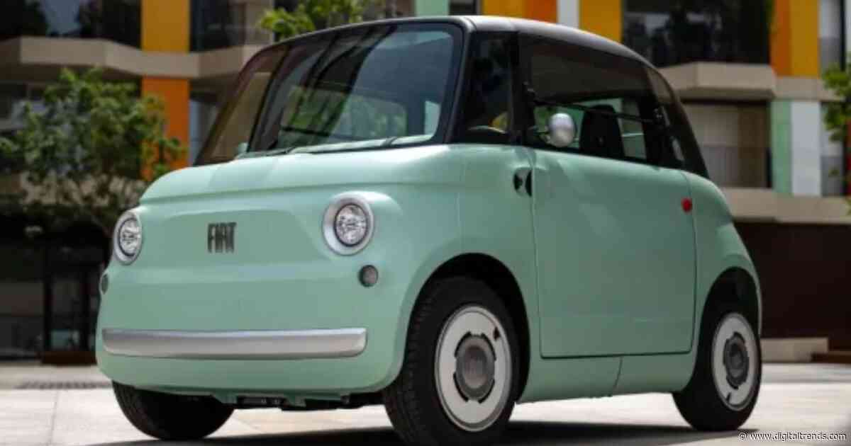 The Fiat Topolino is the cutest $14,000 thing you can’t legally drive on most roads