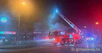 Police treating Eglinton restaurant fire as suspected arson