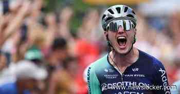 Nederlander Olav Kooij wint etappe Tour de France: ‘Ik wilde gewoon de kans krijgen om te sprinten vandaag’