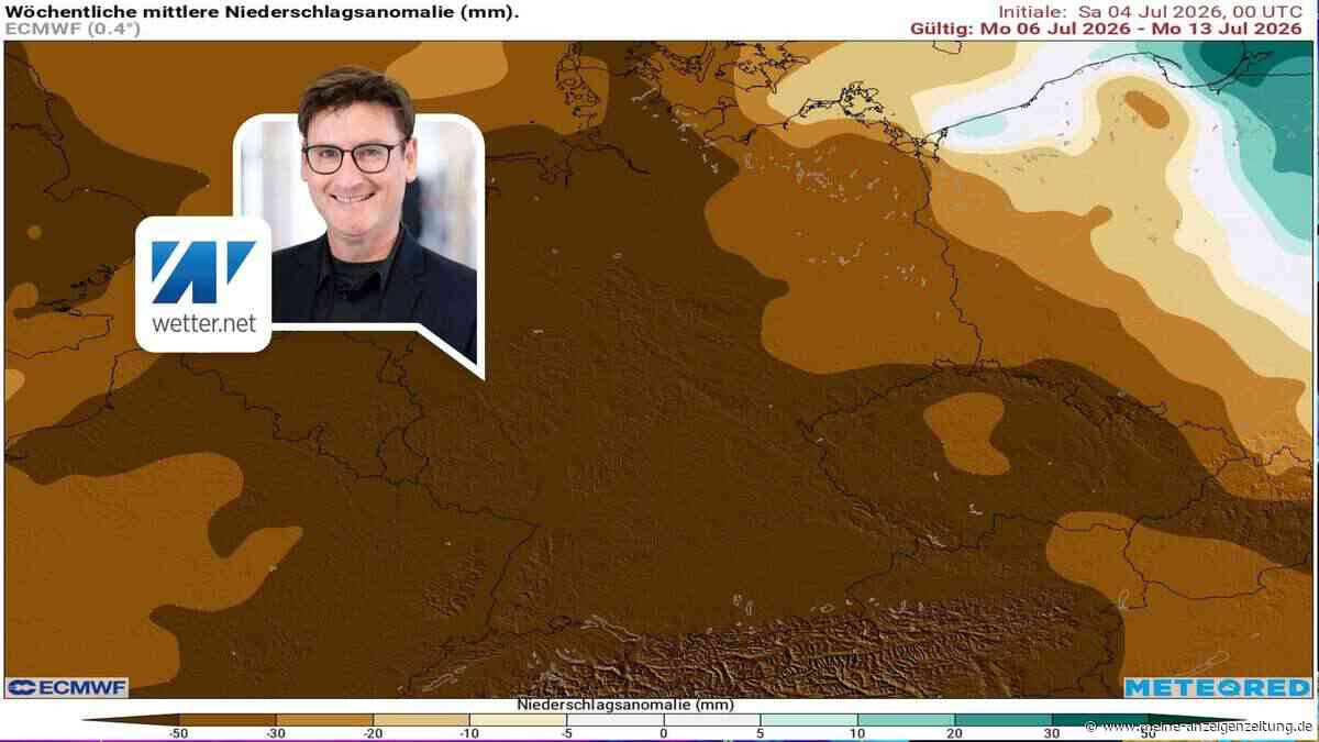 Wetter-Schock im Juli: Dürre spitzt sich dramatisch zu – kein Ende in Sicht