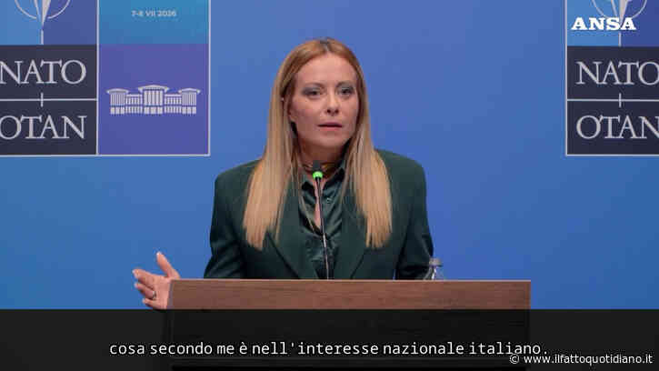 Tensioni Meloni-Trump, la premier: “Non mi pento di nulla di quello che ho fatto con lui. Va rafforzata l’unità occidentale”