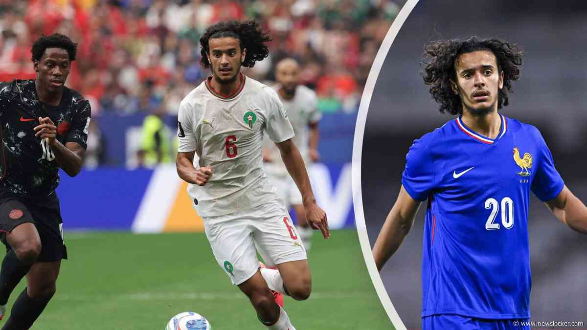 In maart nog bij Jong Frankrijk, nu WK-ster Marokko: Ayyoub Bouaddi (18) trekt lange neus naar Didier Deschamps