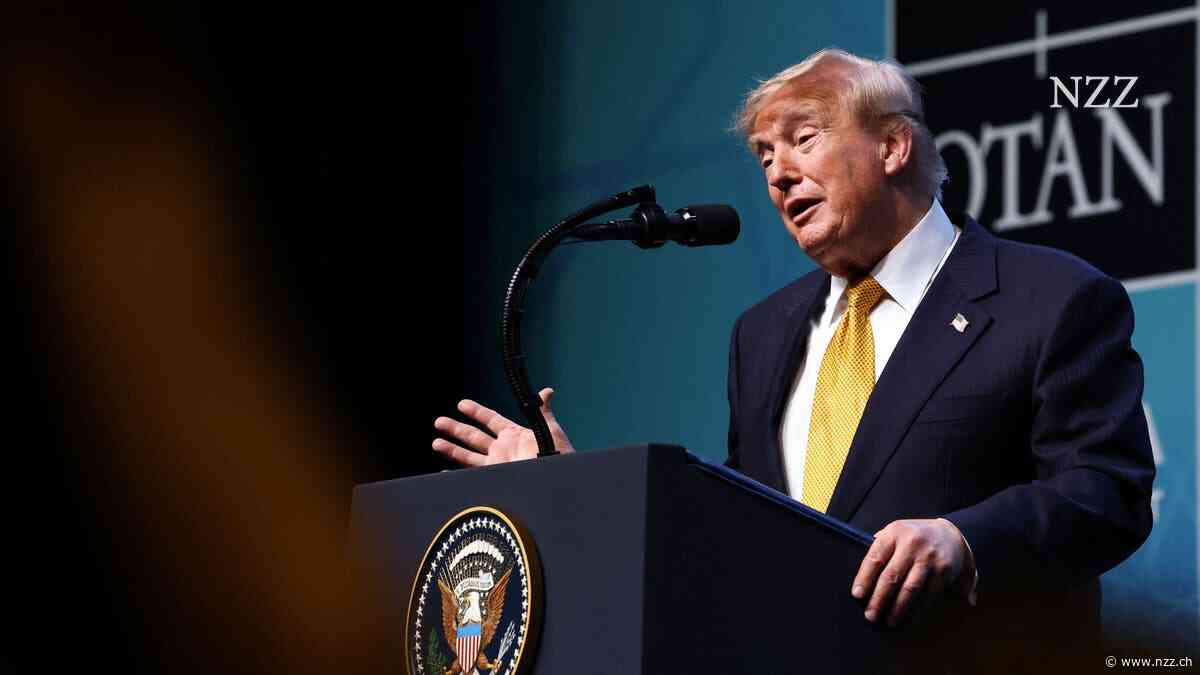 «Ein ausserordentlich erfolgreicher Gipfel»: Trotz Spannungen mit Bündnispartnern zeigt sich Trump mit dem Nato-Treffen in Ankara zufrieden