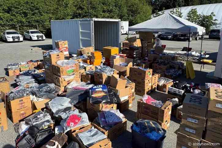 Surrey cops seize estimated $6.6M in suspected counterfeit gear
