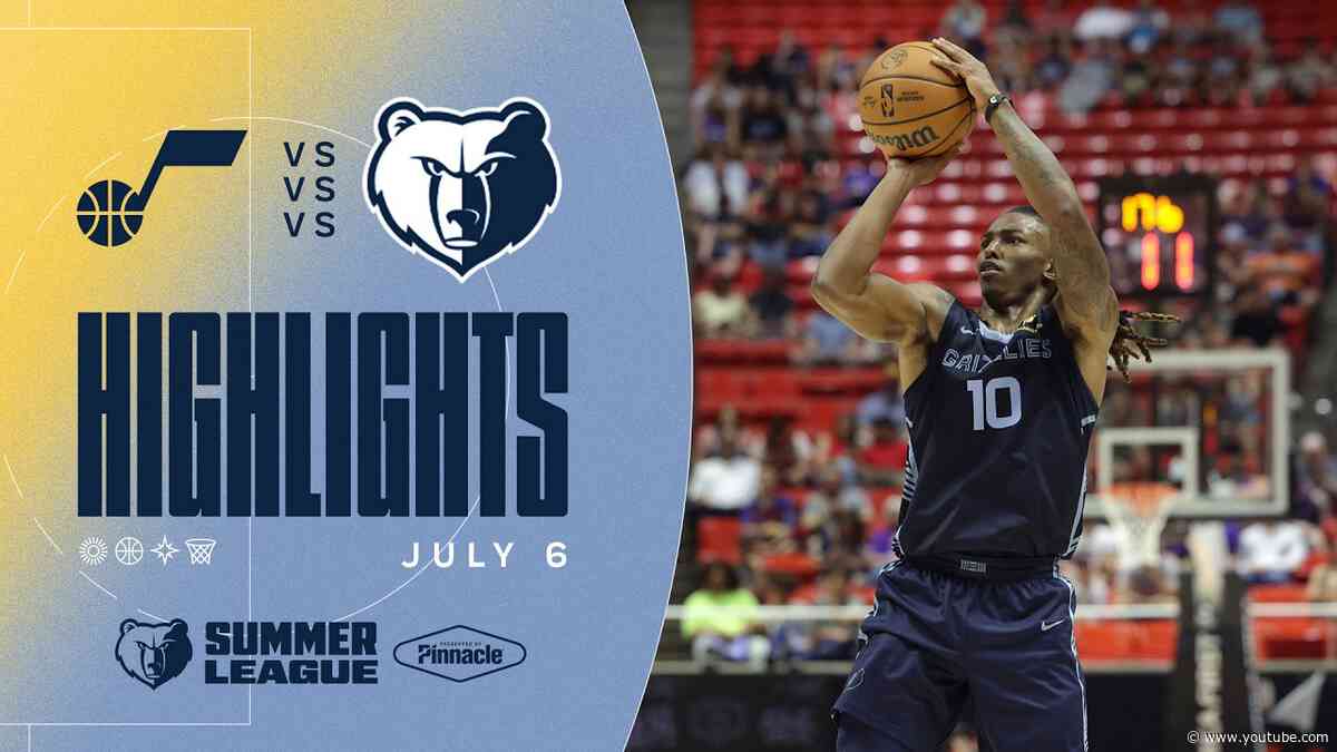 Memphis Grizzlies Highlights vs. Utah Jazz