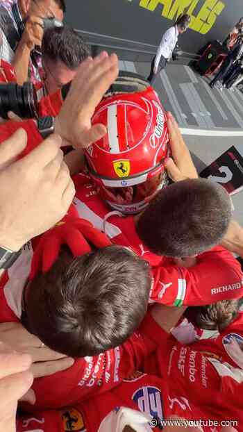 What a result!! @charles_leclerc #F1shorts #F1