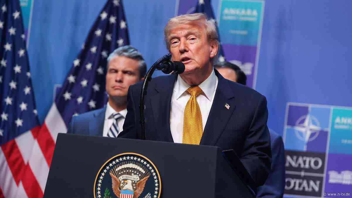 Mehrere Patzer bei Nato-Gipfel: Trump macht aus Japan eine "Islamische Republik"