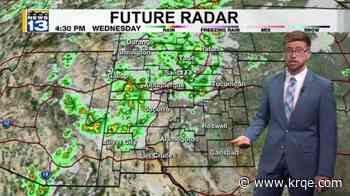 Daily shower, storm chances continue for New Mexico