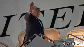 Trump returning to US on old Air Force One amid Iran threats