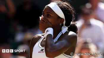 'How?!' - Gauff battles into first Wimbledon semi-final