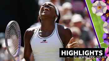 Gauff completes comeback over Pegula to reach first Wimbledon semi-final