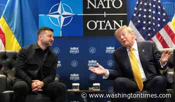 Trump praises a unified NATO after scolding allies to be team players, spend more on defense