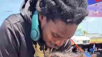 Chris Johnson's wife shares devastating video showing how quickly ALS has ravaged the NFL great