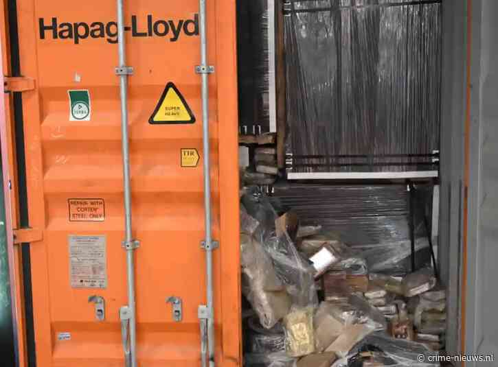 Enorme partij cocaïne van duizenden kilo’s gepakt in container RotterdamE haven