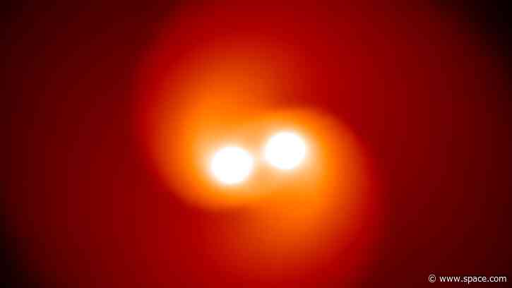 Dance of death between binary stars leads to an unusual supernova
