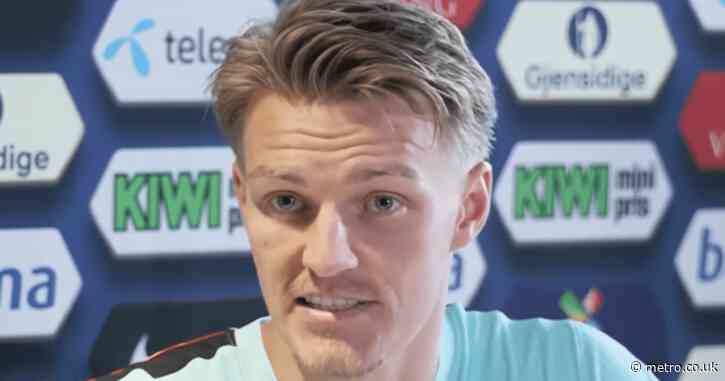 Martin Odegaard praises ‘unbelievable’ Arsenal team-mate ahead of England vs Norway showdown