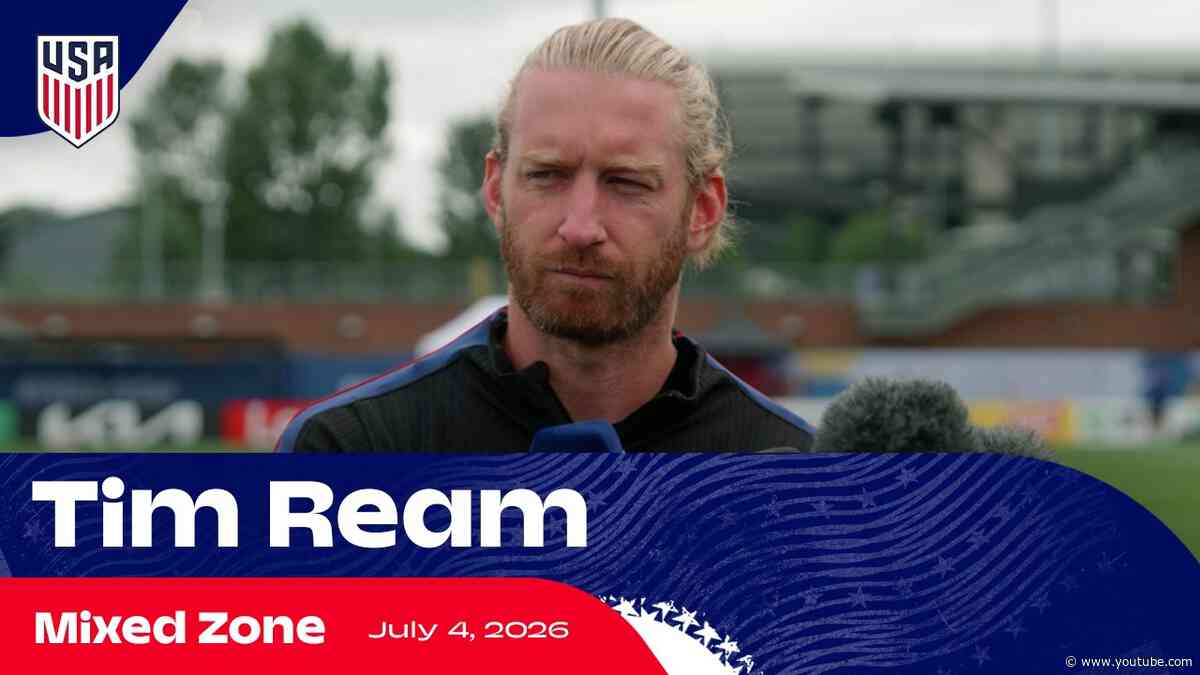 Tim Ream on Belgium Test, USMNT Resilience & Seattle Fans | Mixed Zone | 2026 FIFA World Cup