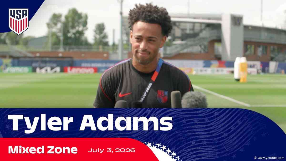 Tyler Adams on Belgium, USMNT Grit & Seattle Support | Mixed Zone | 2026 FIFA World Cup