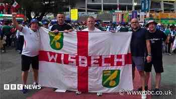 Fan waves same homemade flag at eight World Cups