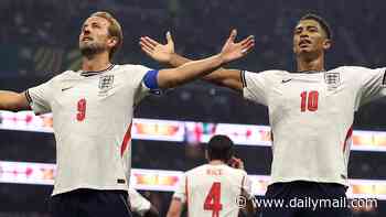 Supercomputer reveals England's prospects of World Cup glory after reaching quarter-finals - with defending champions Argentina THIRD favourites