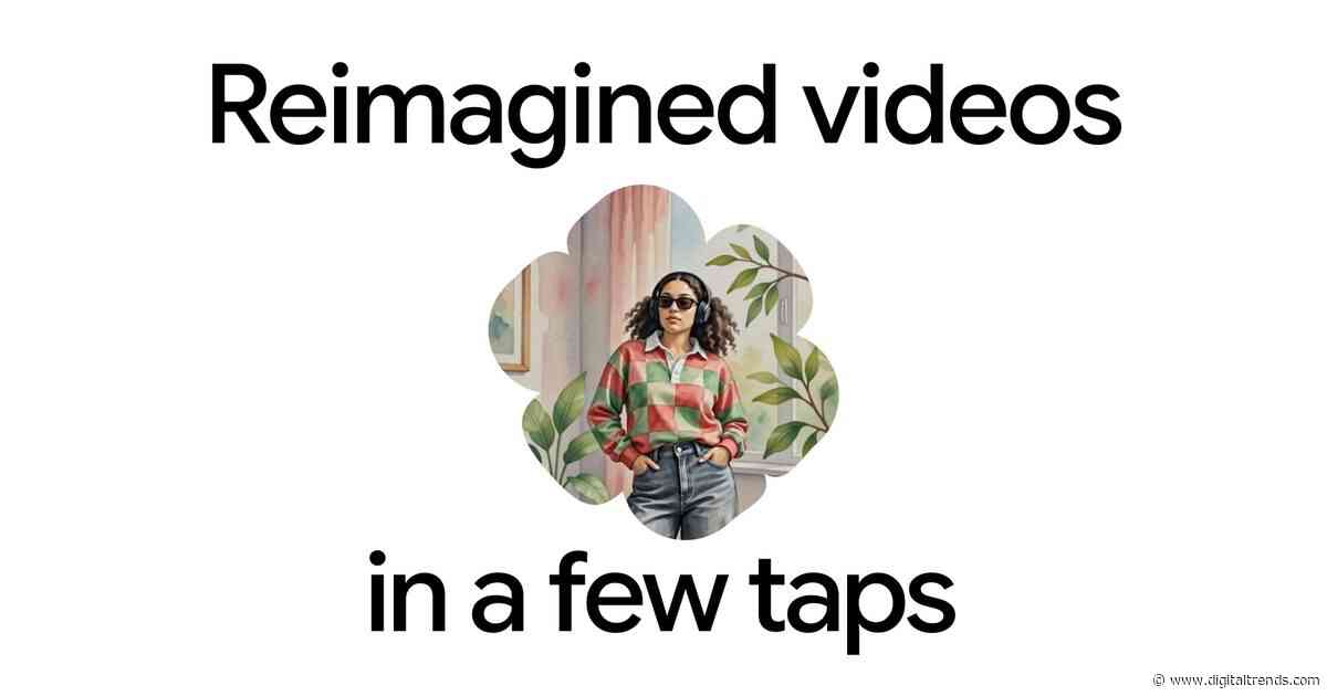 Google Photos can now turn your ordinary videos into AI-generated works of art