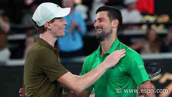 Can Djokovic pull off an epic upset over Sinner?